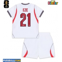 England Eberechi Eze #21 Heimtrikotsatz Kinder WM 2026 Kurzarm (+ Kurze Hosen)